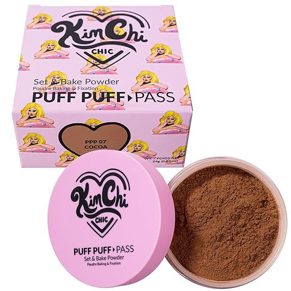 Kimchi Chic Beauty Puff Puff Pass Set & Bake Powder - Cocoa | Amazon (US)