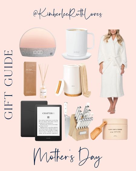 Mother's day gift ideas: white bath robe, kindle, knife set, and more!

#giftsforher #beautypicks #coffeemusthaves #amazonfinds

#LTKhome #LTKGiftGuide #LTKbeauty