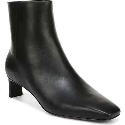 Vince Lilith Leather Bootie in Elmwood at Nordstrom, Size 8.5 | Nordstrom