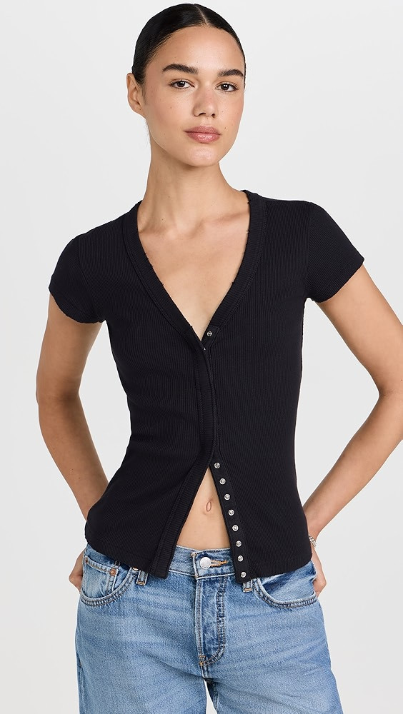 AMO Amour Rib Tee | Shopbop | Shopbop