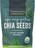 Organic Chia Seeds - Plant-Based Omega 3 and Vegan Protein, Perfect for Smoothies, Salads and Chia P | Amazon (US)
