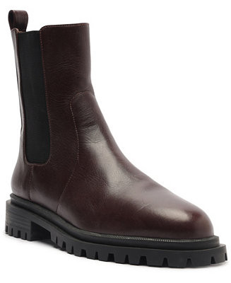 Arezzo Women's Brandy Mid Block Heel Round Toe Booties - Macy's | Macy's