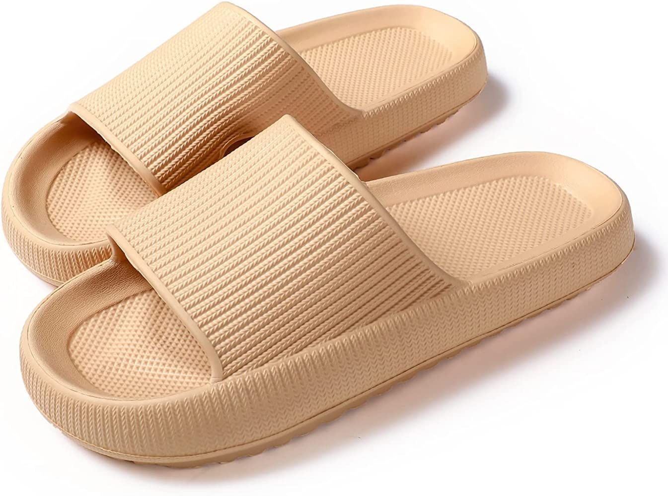 JaneTroides Hausschuhe für Damen Herren Dicke Plattform Sommer Strand Eva Weiche Sohle Slide San... | Amazon (DE)