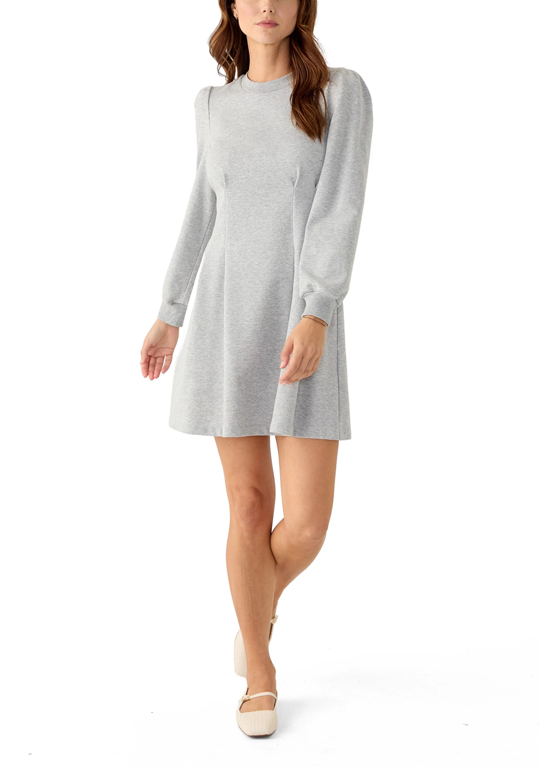 Women's Long Sleeve French Terry Dress | Belk