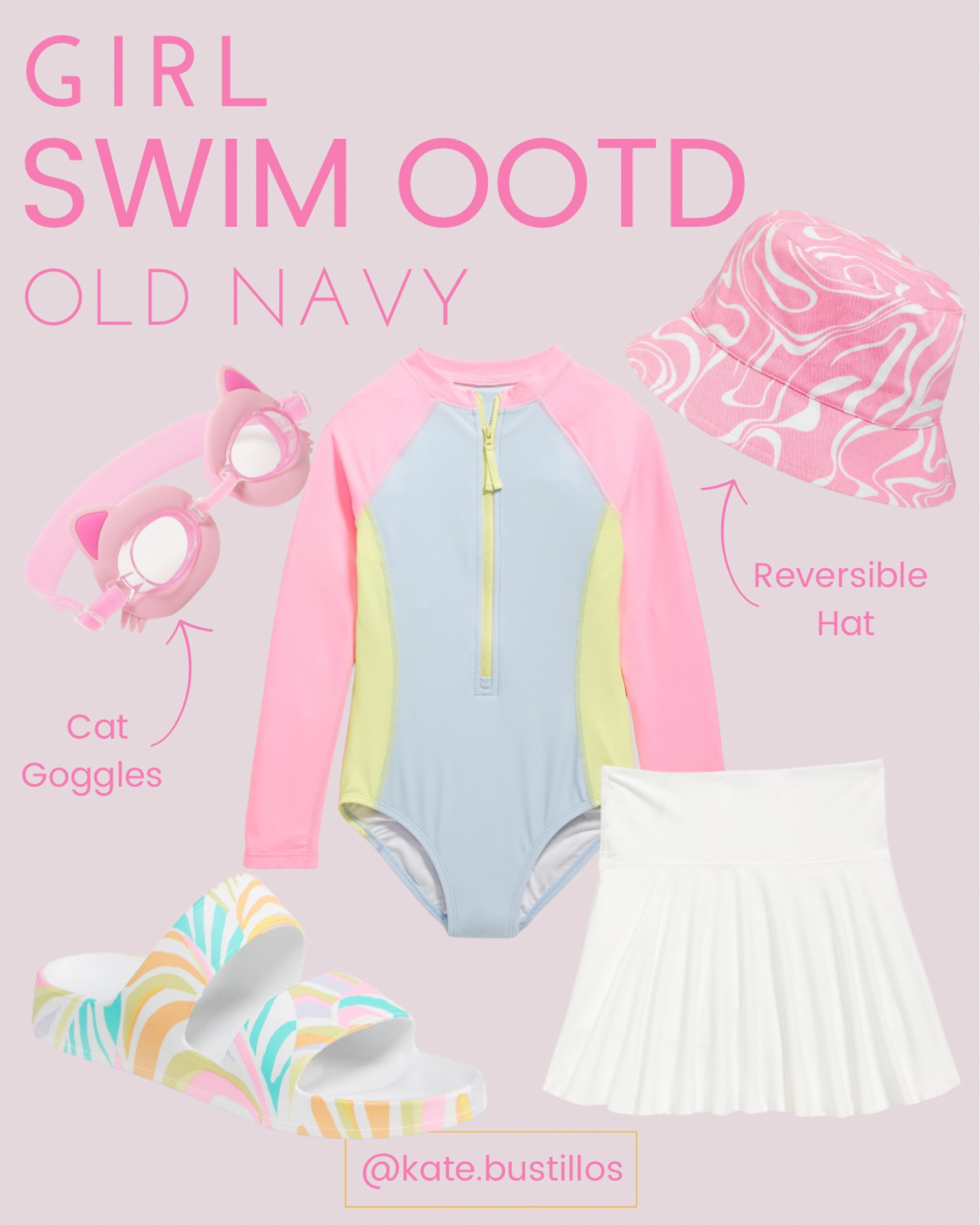 Swim OOTD for girls! I love a rash guard swimsuit for my kiddos- extra sun protection! 

#swimsuit #swim #ootd #summer #springoutfif

#LTKSeasonal #LTKActive #LTKkids