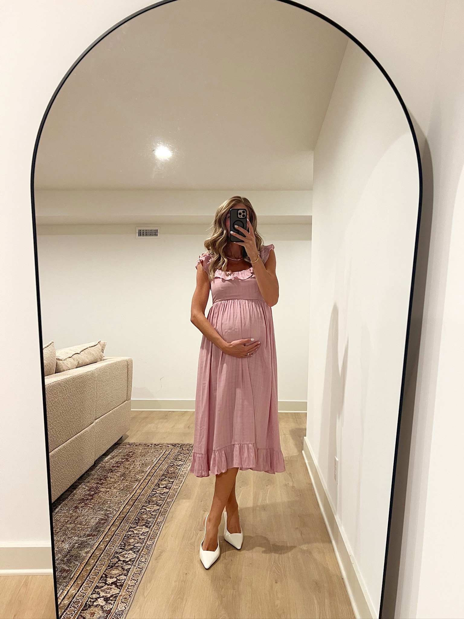 This dress is so sweet and perfect for Easter! It feels so feminine, and I love this pink color 🤍

#LTKSeasonal #LTKootd #LTKBump