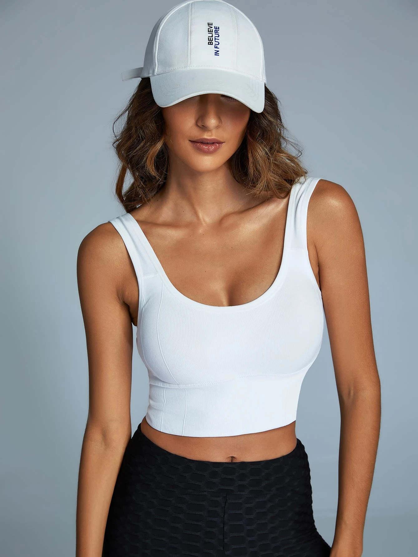 High Support Seamless Sports Bra | SHEIN