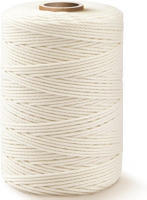 SMART&CASUAL 600 Feet 2mm Cotton Butcher Twine String Soft Food Safe for Cooking Craft Baker Kitc... | Amazon (US)