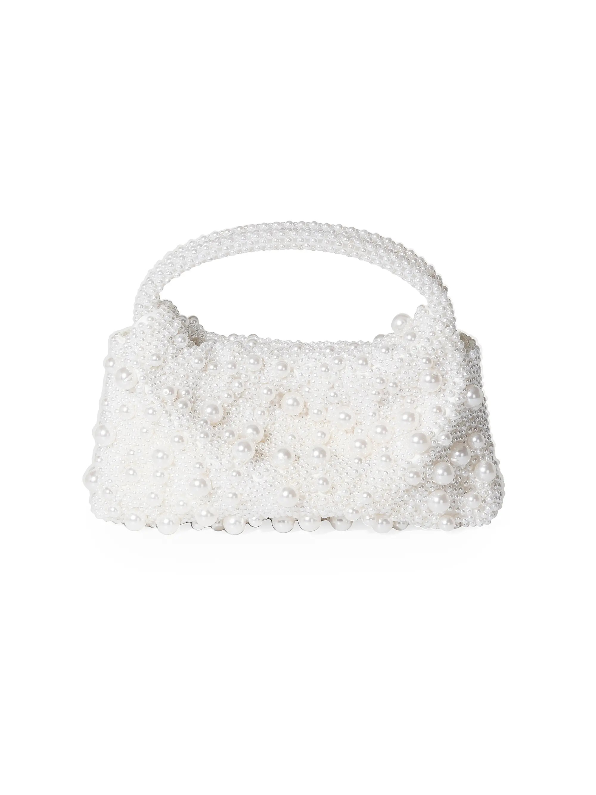 Shop SIMKHAI Ellerie Imitation Pearl Bag | Saks Fifth Avenue | Saks Fifth Avenue