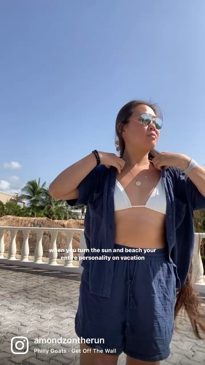 beach fit check 🏝️ (aka best white bikini ever)