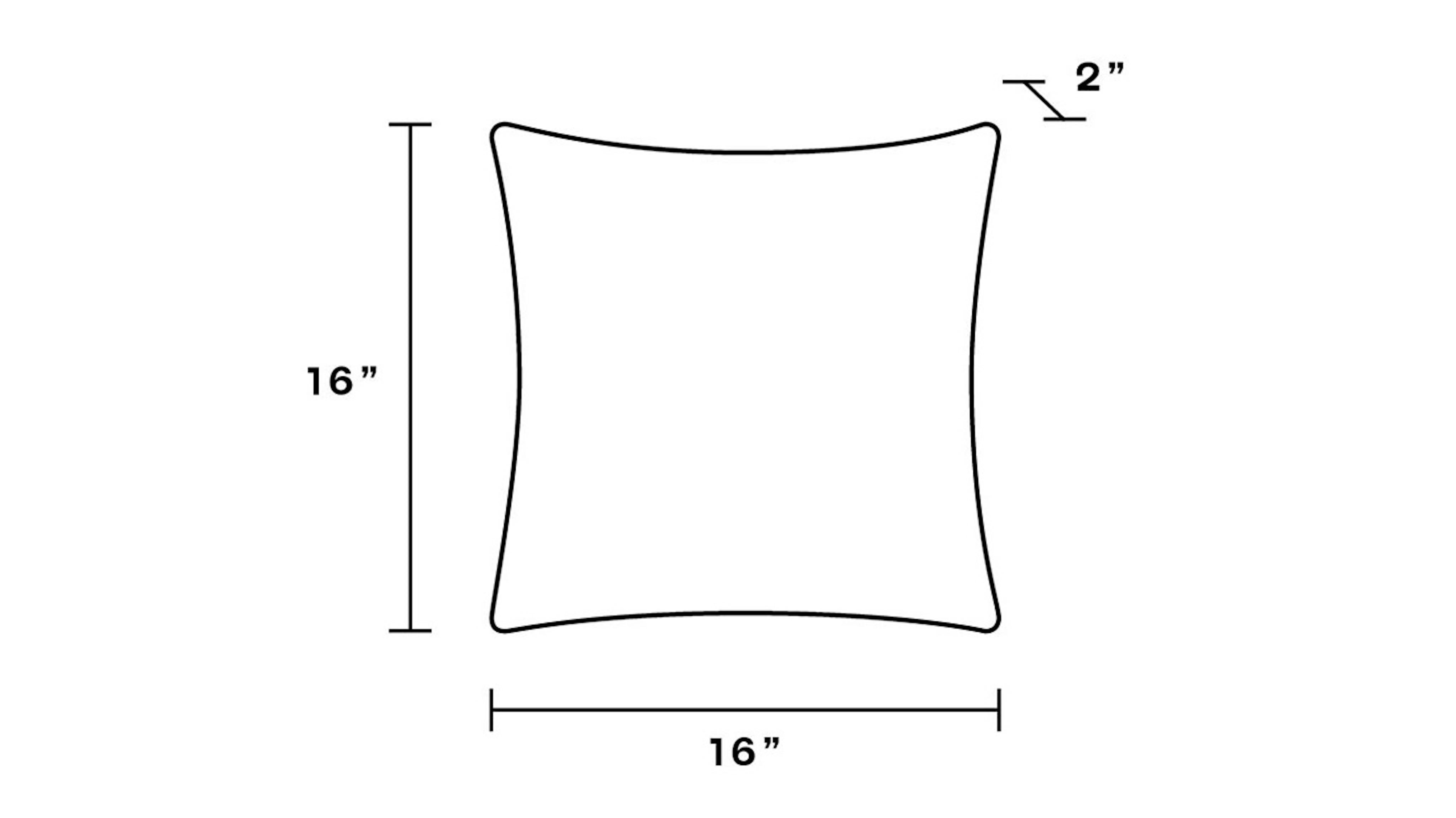 Outdoor 16" Throw Pillow | The Inside