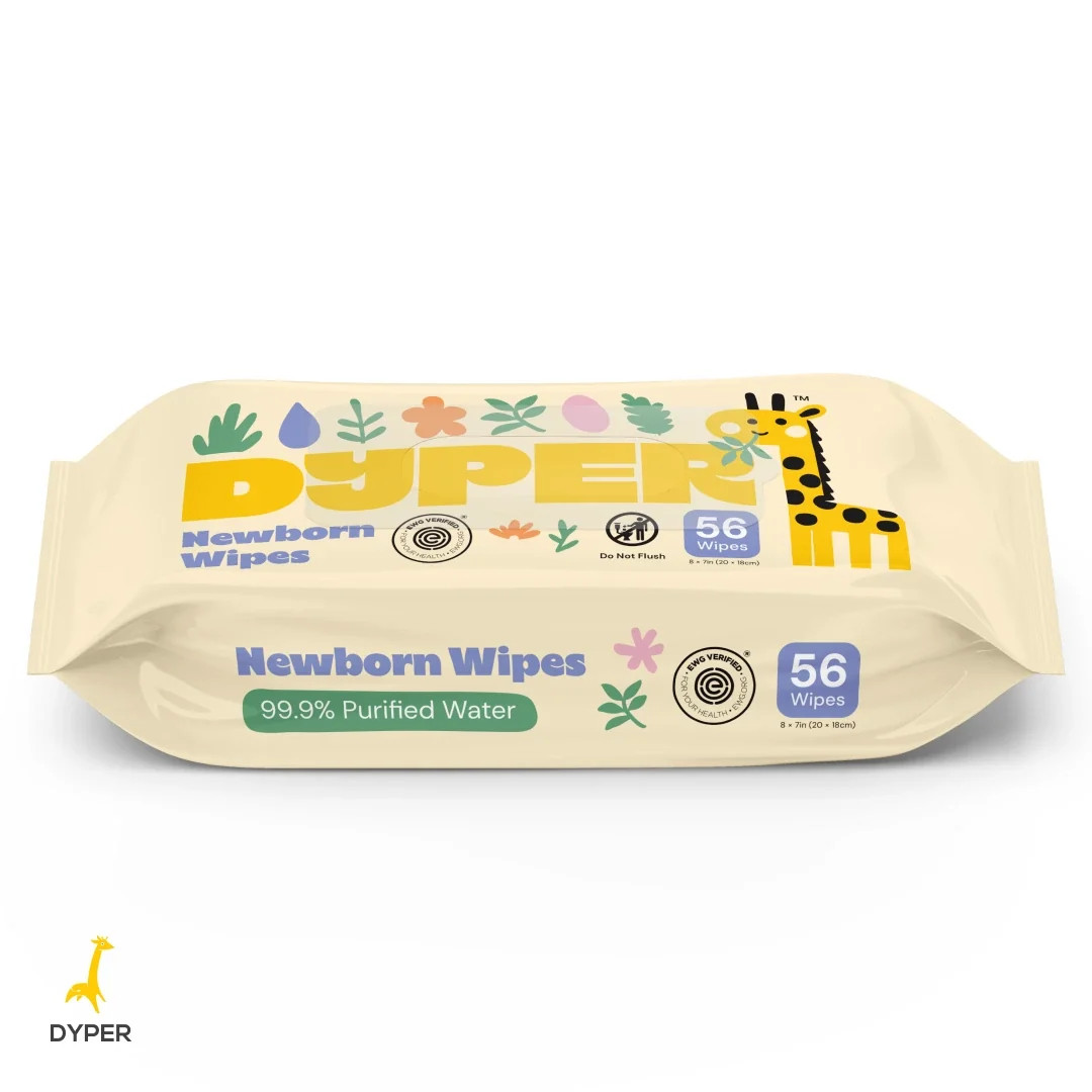 EWG Verified 99.9% Water Wipes | Dyper