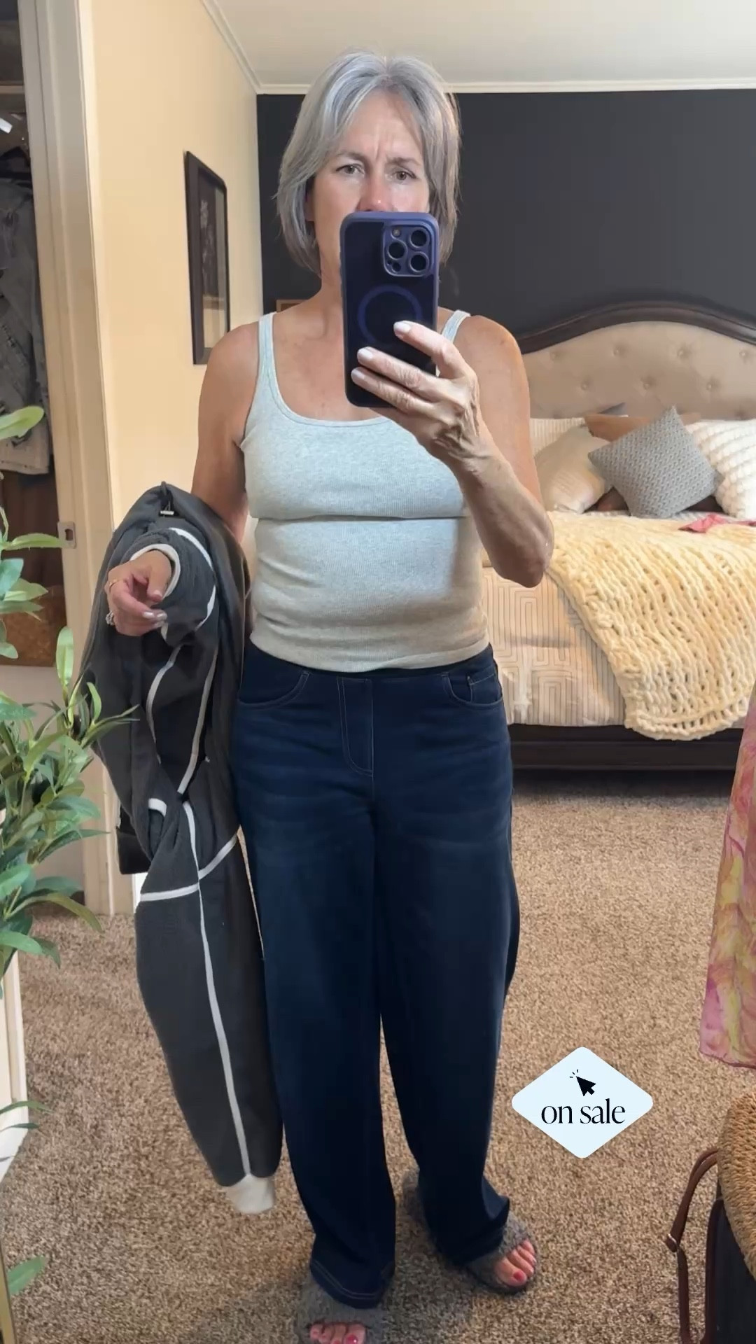 ‼️ SALE ALERT ‼️ 39% off these tanks with the built in bra
16% off my super comfy pull on jeans
20% off my sweatshirt which I absolutely love and have in 2 colors 

Size small in all 3! Listen to my thoughts on sizing thoughh

#ootd #ootdstyle #outfitinspo #outfitideas #whatiwore #styleinspo #fashioninspo #dailyoutfits #casualchic #effortlessstyle #classicstyle #streetstyle
#neutralstyle #elevatedbasics #springoutfits #springstyle 
#howtostyle #styletips #wearitloveit
#over40style #midlifestyleblogger


#LTKSeasonal #LTKSaleAlert #LTKOver40