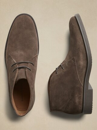 Suede Chukka Boot | Banana Republic Factory