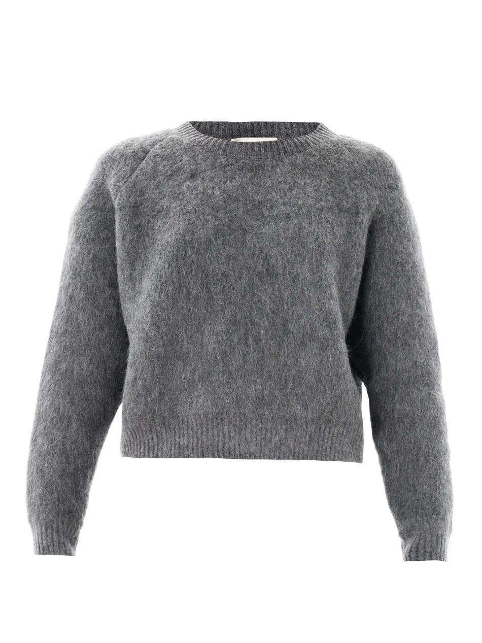 Textured wool-mohair sweater | Matches (US)