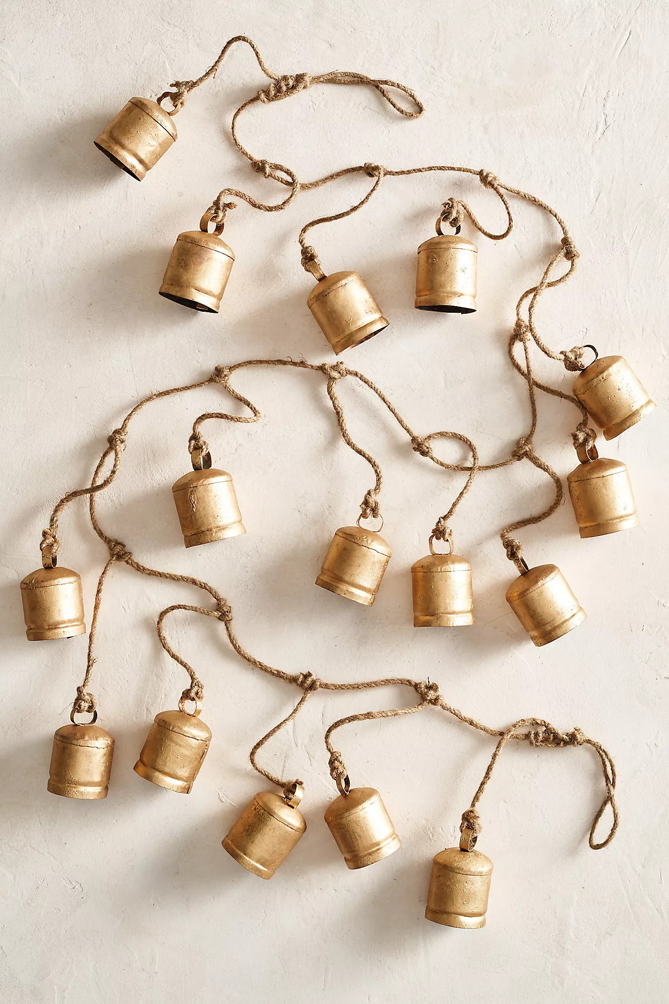 Golden Bells Garland | Anthropologie (US)