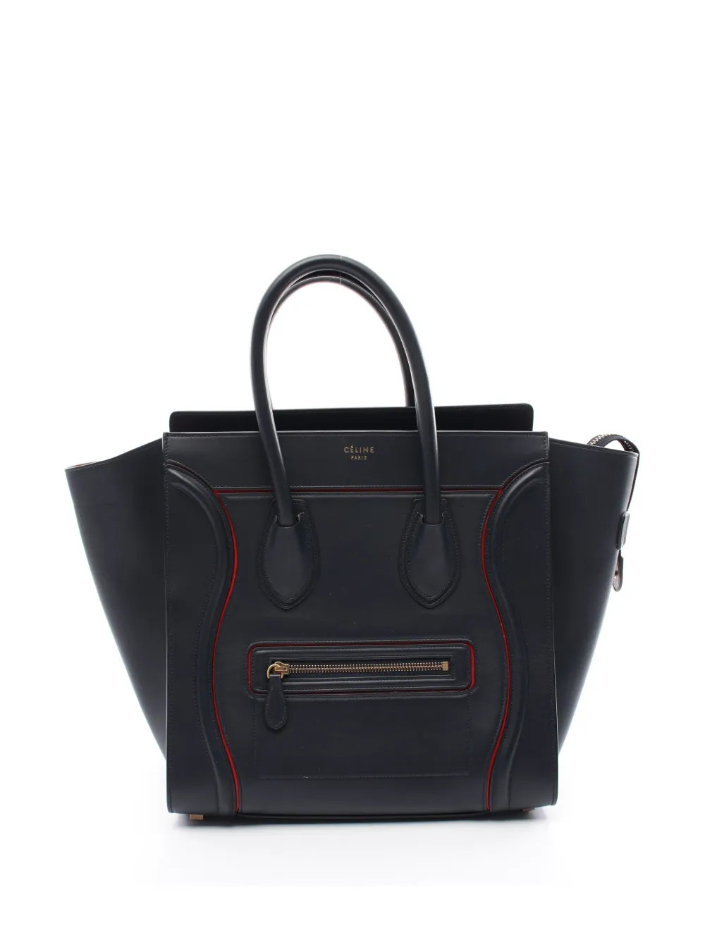 Céline Pre-Owned 2000s Mini Luggage Handbag | Blue | FARFETCH | Farfetch Global