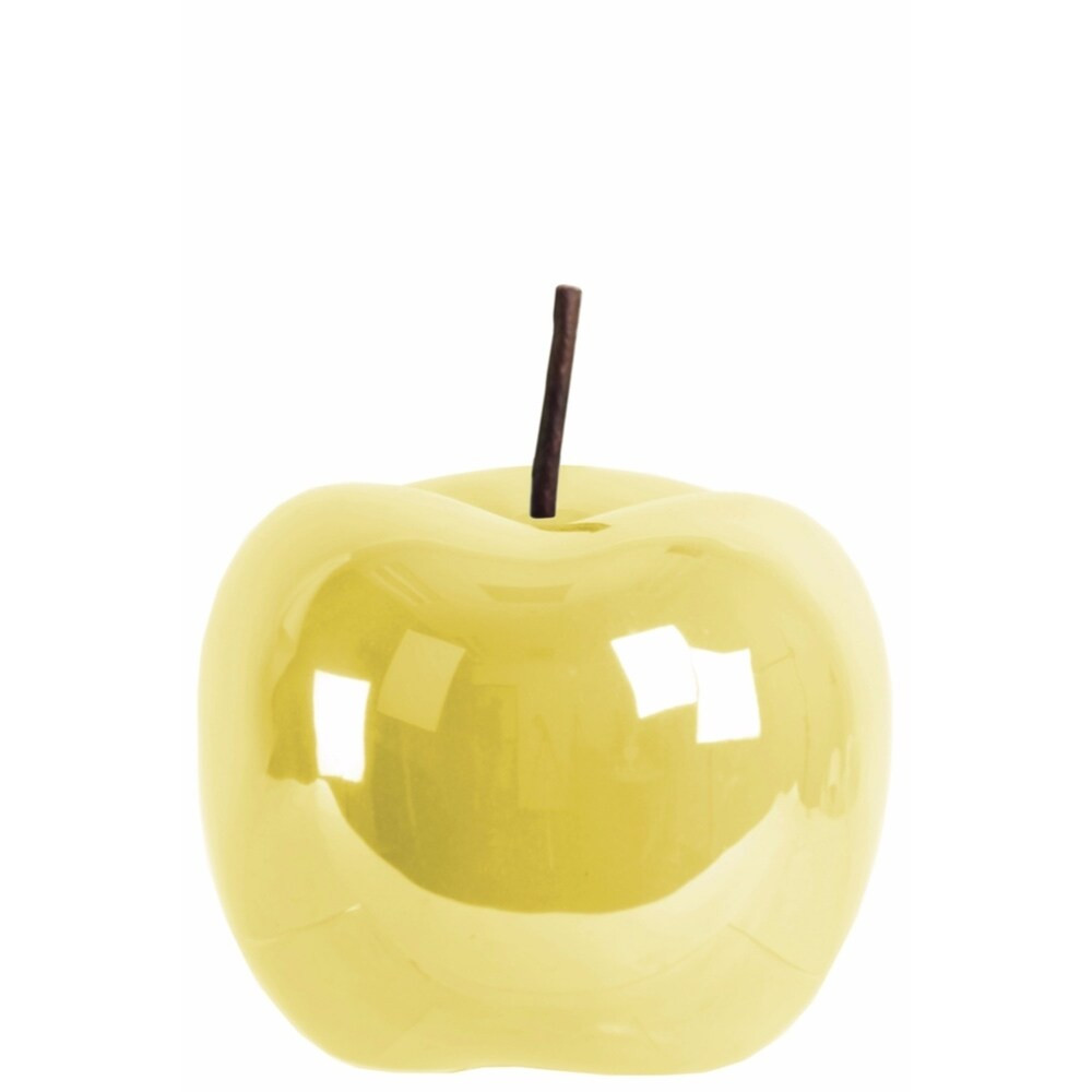Aesthetic Ceramic Apple Figurine- Large- Yellow | Bed Bath & Beyond