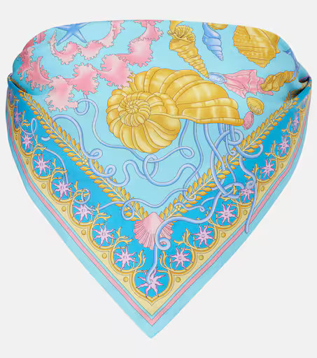 Underwater Barocco twill bandeau top | Mytheresa (US/CA)