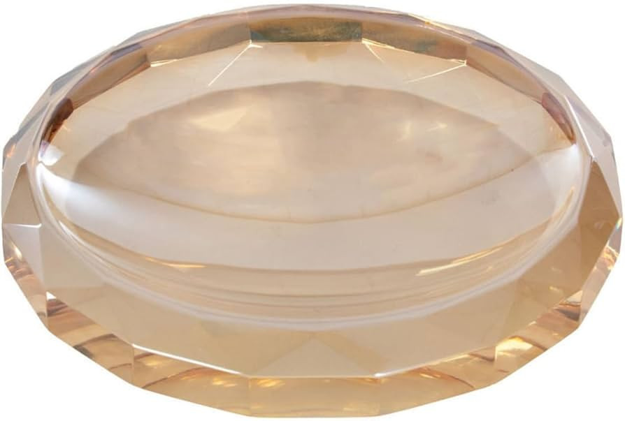 Alice Lane Amber Crystal Dish Home Collection — Gleaming and Elegant Amber Radiance — A Stunn... | Amazon (US)