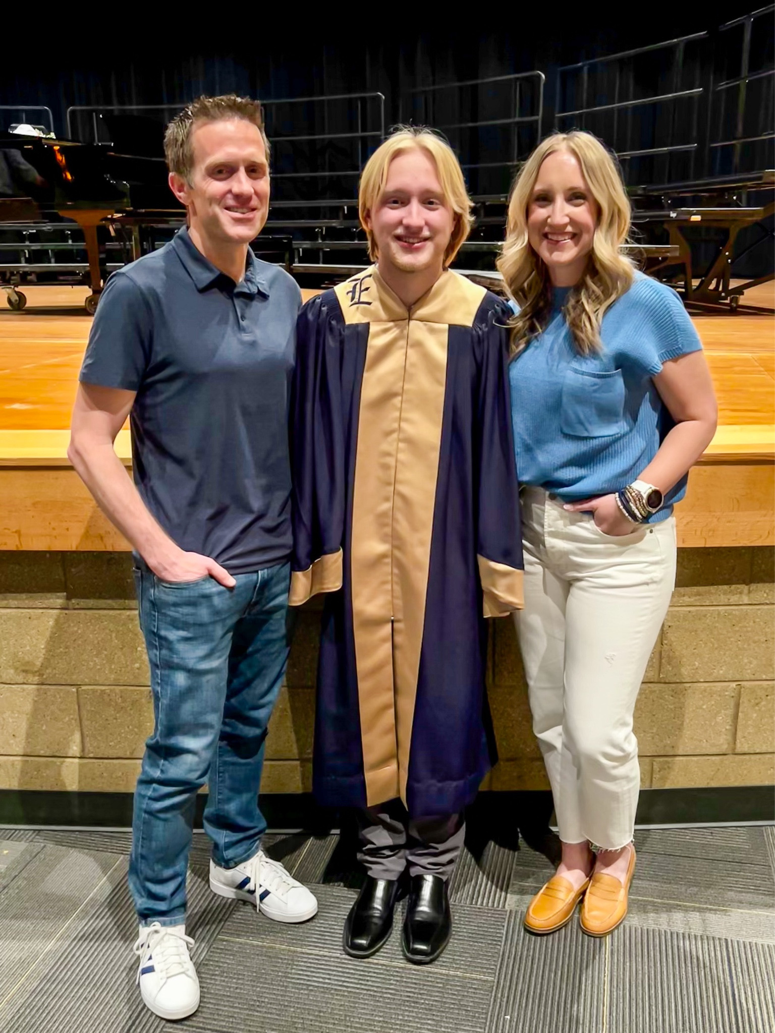 Last choir concert for our senior! 🥺 Got SO many compliments on this outfit and I think the sweater was the star! The color and style make it PERFECT for spring! Wearing size small! Jeans and shoes are both super comfy, too! 

#LTKfindsunder50 #LTKSeasonal #LTKover40