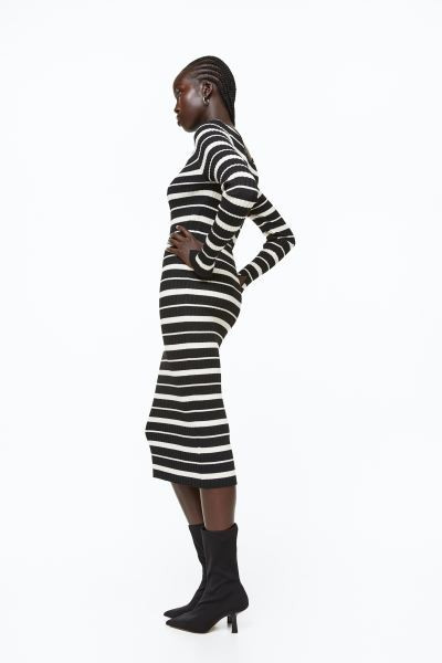 Rib-knit Bodycon Dress | H&M (US + CA)