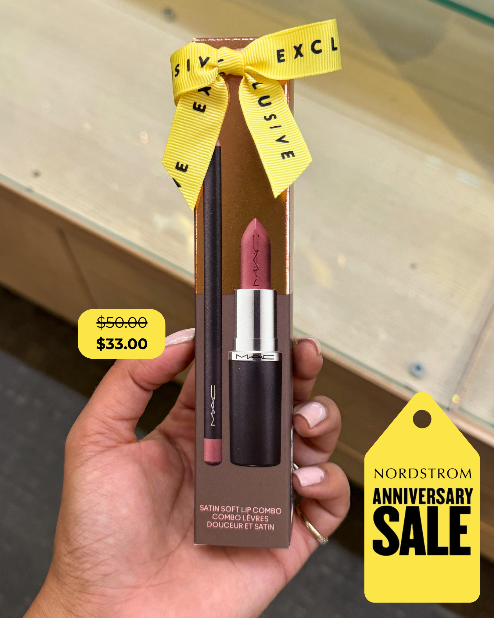 Nordstrom's Anniversary Sale has started- you don't want to miss out! MAC lipsticks have always been a favorite of mine, and this price is unbeatable. @nordstrom #nordstromanniversarysale 

 #LTKSaleAlert