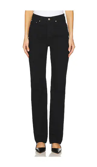 Sara Super High Rise Straight Jeans in Alameda St | Revolve Clothing (Global)