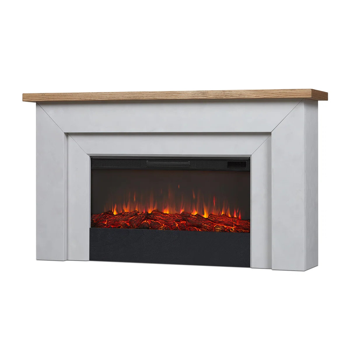 Malie 68" Landscape Electric Fireplace by Real Flame | Wayfair North America