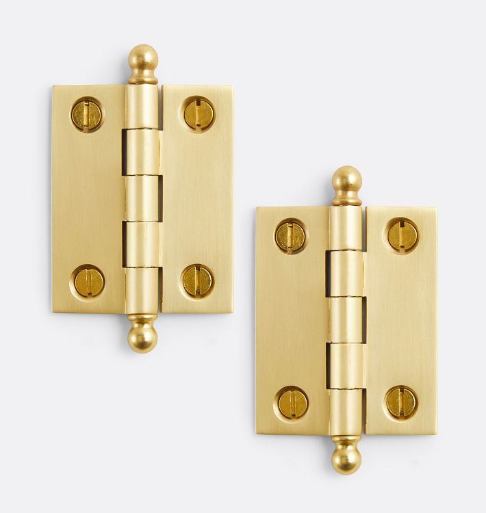 Ball-Tip Cabinet Hinge, Set of 2 | Rejuvenation