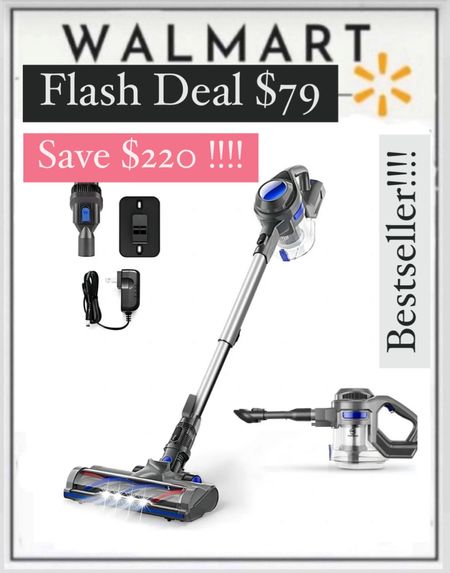 Flash deal for this cordless vacuum cleaner.  It’s highly rated and on major sale at the moment. !!!🫶🏻🫶🏻 
Follow or subscribe to my account  for more sale alerts!!! 💕💕💕

#LTKhome #LTKSeasonal #LTKsalealert