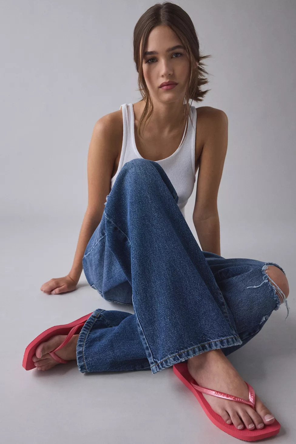 Havaianas Slim Square Flip Flop Sandal | Urban Outfitters (US and RoW)