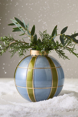 Holiday Round Ornament Vase | Anthropologie (US)