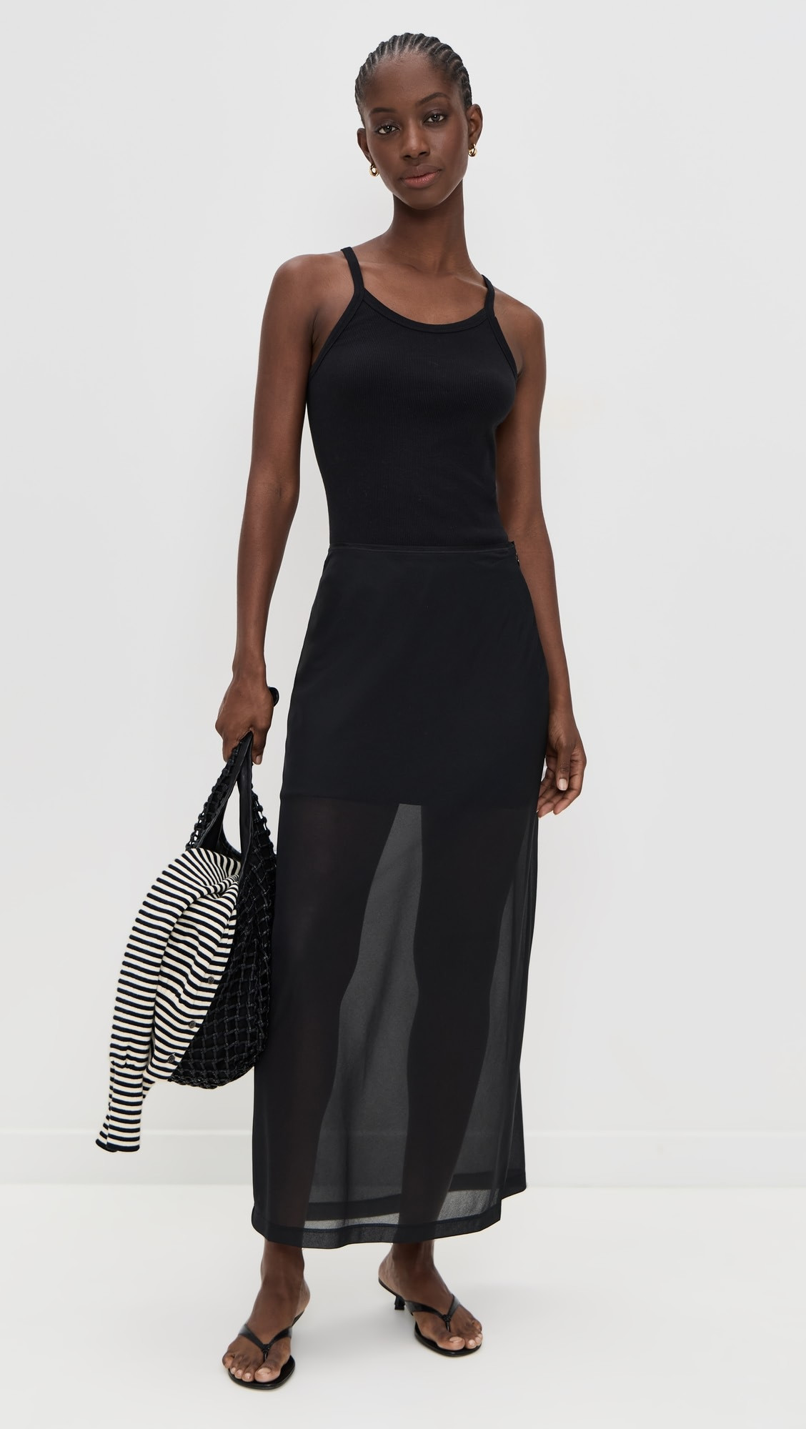 Sheer Slim Skirt | Shopbop