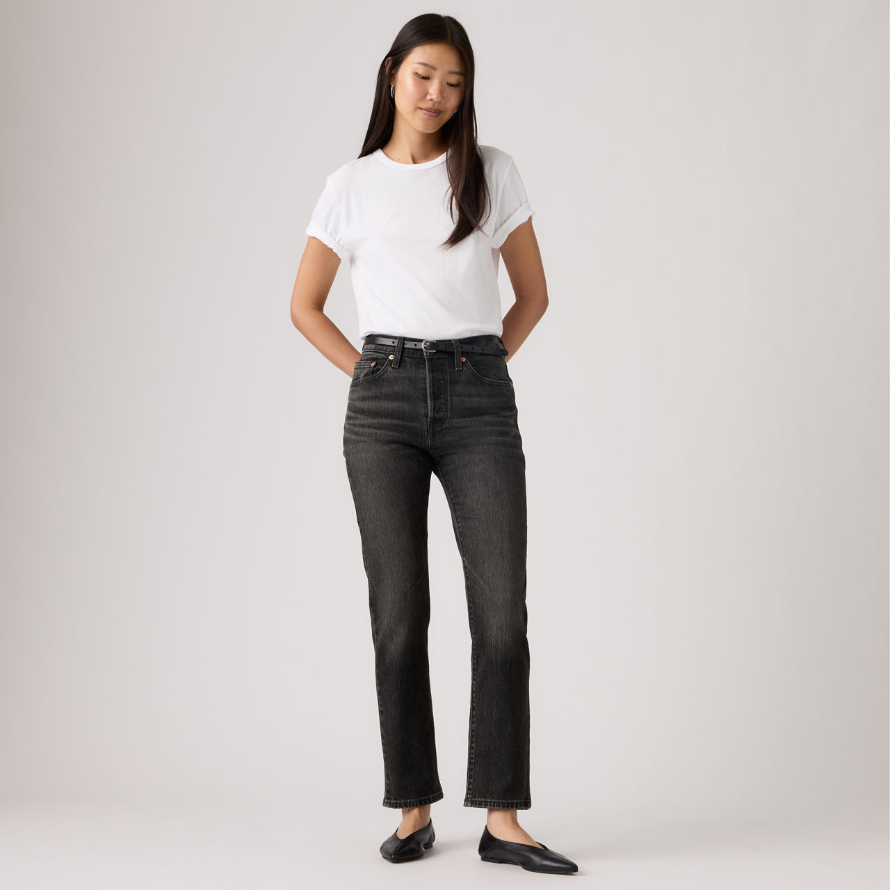 Levi's 501 Original Jeans - Women's - 24X32 - Black | Levi's UK