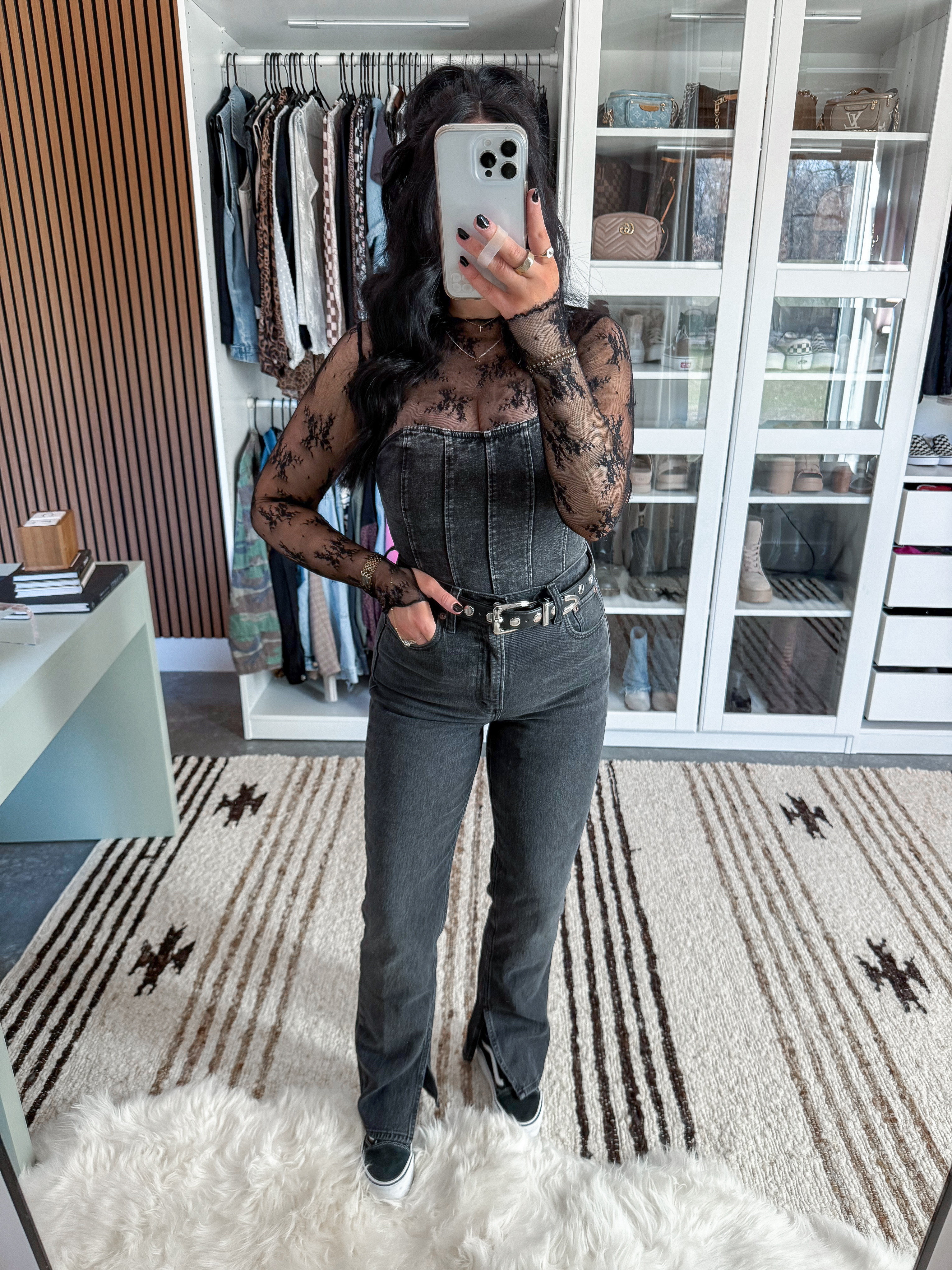 Tube Top - medium
Lace Top - xs
Jeans - 27
Belt - 27-31

Edgy all black outfit that would be perfect for any upcoming concert you may have! 🖤

 

 

#LTKPetite #LTKFindsUnder50 #LTKFindsUnder100