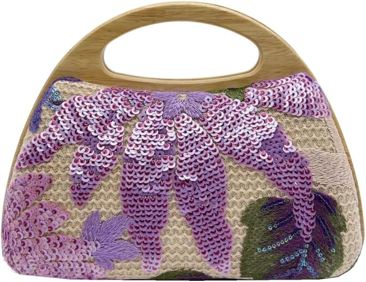 UMREN Straw Clutch Handbags Women Beach Crossbody Hand-woven Summer Purse Wallet Top handle Eveni... | Amazon (US)