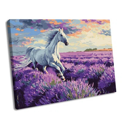 Painting by Numbers kit In the lavender fields KHO6659 | Wayfair North America