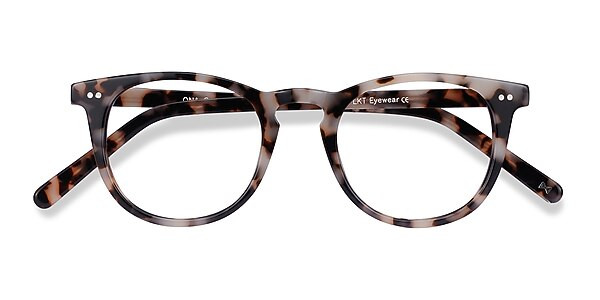 Ona Round Ivory Tortoise Full Rim Eyeglasses | Eyebuydirect | EyeBuyDirect.com