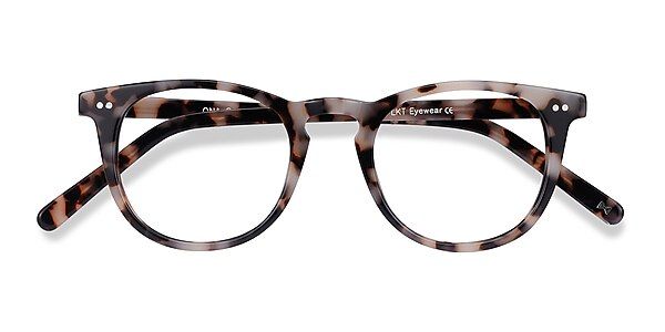 Ona Round Ivory Tortoise Full Rim Eyeglasses | Eyebuydirect | EyeBuyDirect.com