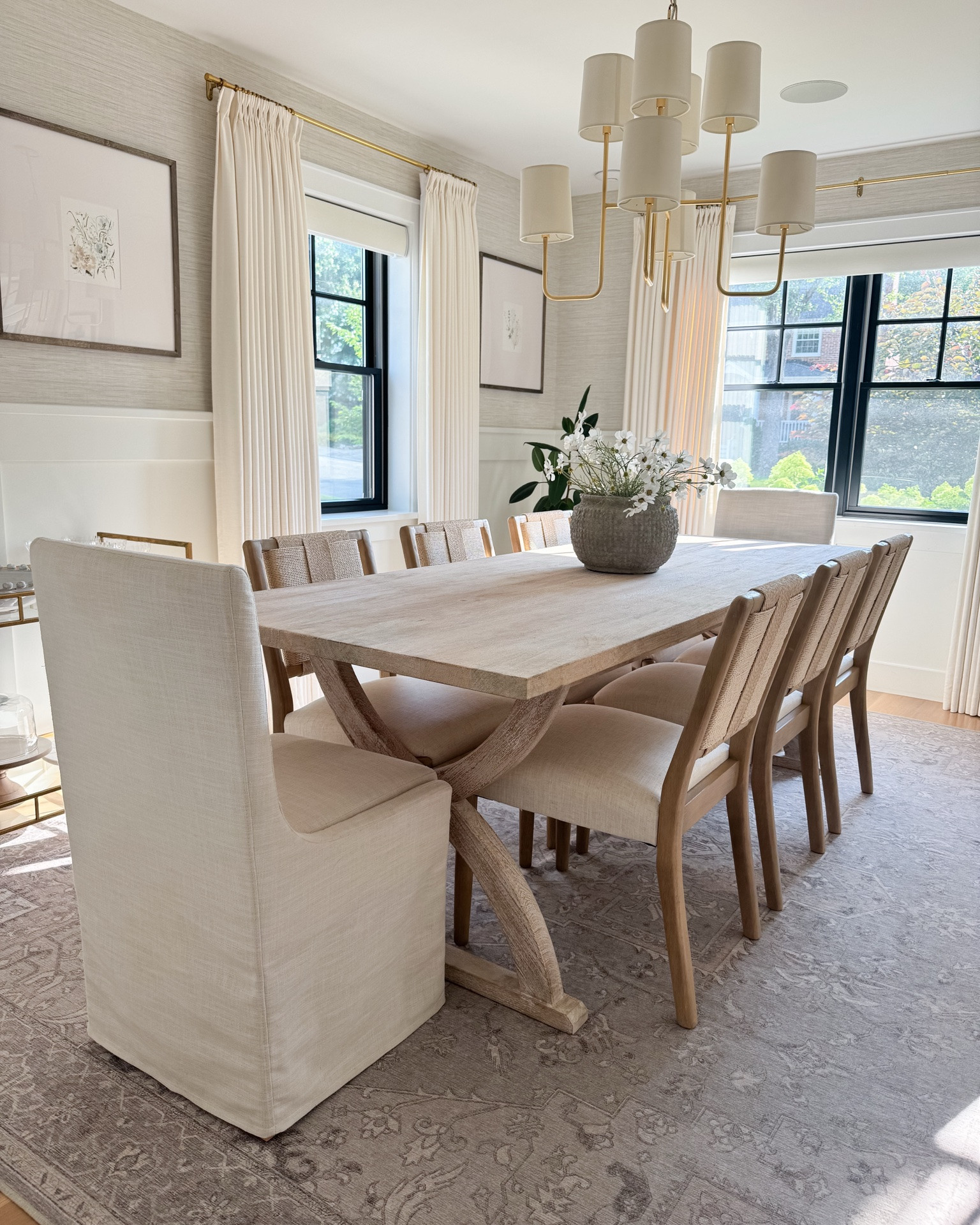 #ad If I had to describe my design style in one phrase, it would be timeless, collected, and designed to be lived in. Think soft neutrals, natural textures, comfortable seating, and classic pieces that never feel trendy.

This roundup includes some of my favorite Wayfair finds—from a French country-inspired dining table, woven dining chairs, and a textural vase to an affordable quick-ship slipcovered sofa, blue-gray swivel chairs, a neutral patterned rug, round coffee table, faux citrus tree, and the finishing touches that make a house feel like home.

These are the kinds of pieces that create warm, welcoming spaces you'll love for years to come—and they're all linked in my LTK.

@wayfair #Wayfair #WayfairPartner

#LTKHome #LTKSaleAlert #LTKSeasonal