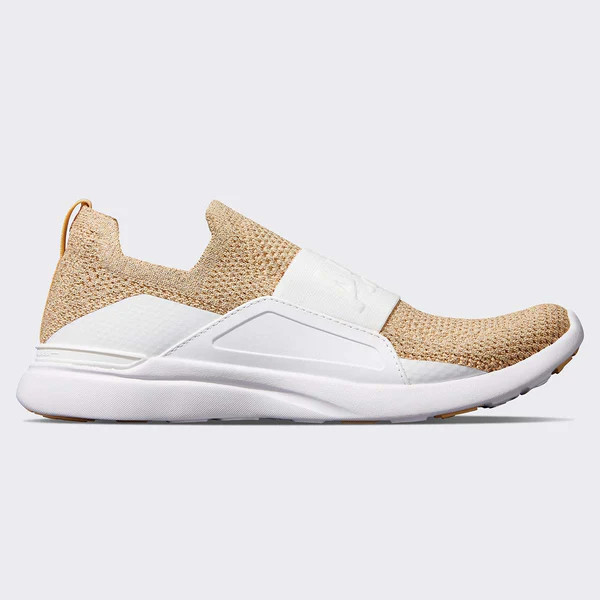 Women's TechLoom Bliss White / Champagne | APL