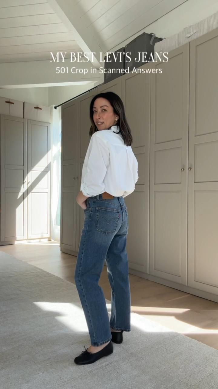My favorite @levis 501 Original Crop jeans just came out with new washes. I take my true Levi’s size. The perfect petite-friendly straight jean. 

501 Original Crop - 25 x 26
White button down - xs 

#LTKPetite