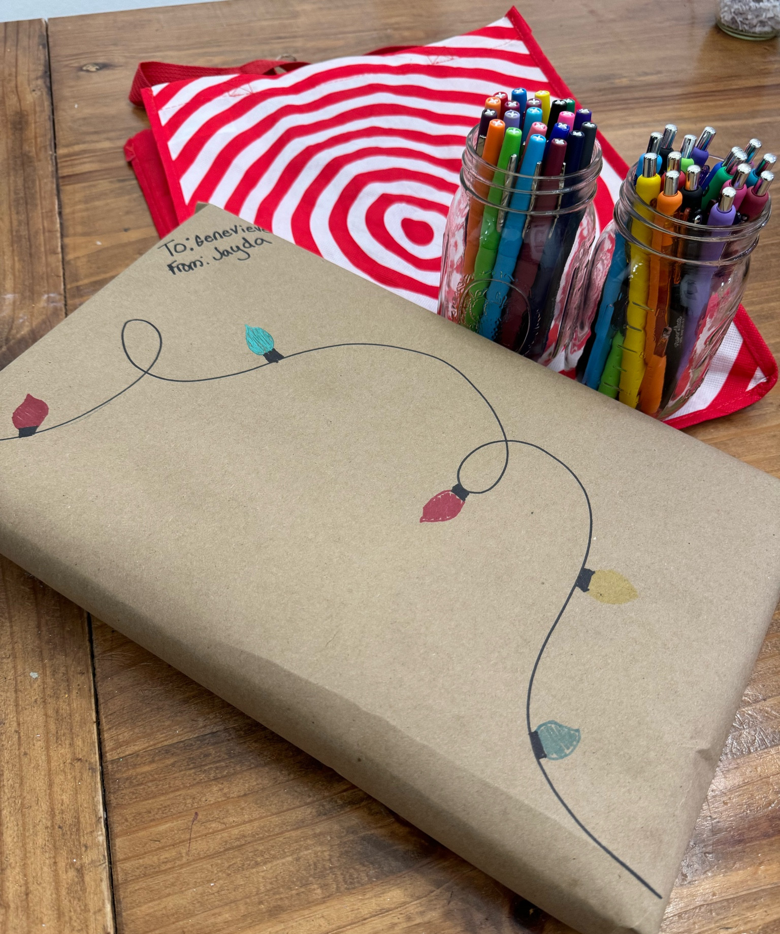 #ad Unwrap your creativity with this DIY gift wrap! Leave a mark using colorful @Sharpie and @Paper_Mate pens and permanent markers. @Target has special holiday packs for both Sharpie and Paper Mate so you can stock up to make a lot of this gift wrap, or gift the whole pack itself for an artist in your life. Follow my shop JenniferBorget on @Shop.LTK app to shop this post! [LTK link]  

#Target #TargetPartner #gifting #holiday #gifts @Target @paper_mate @sharpie 

#LTKGiftGuide #LTKHoliday #LTKSeasonal