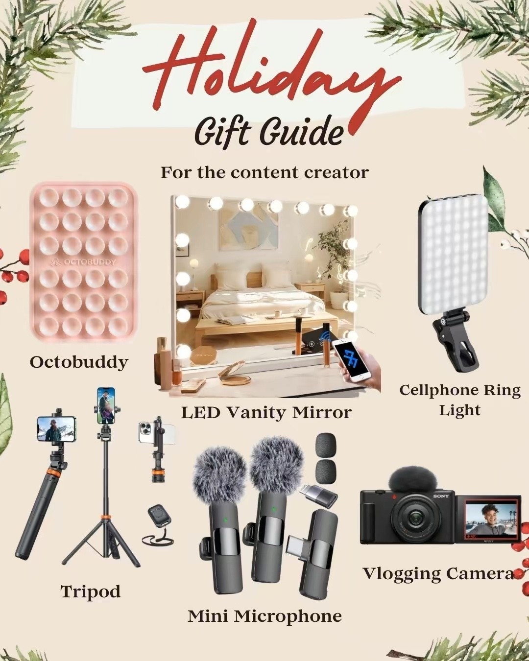 Gifts for the content creator!!! 

#LTKHoliday #LTKCyberWeek #LTKGiftGuide