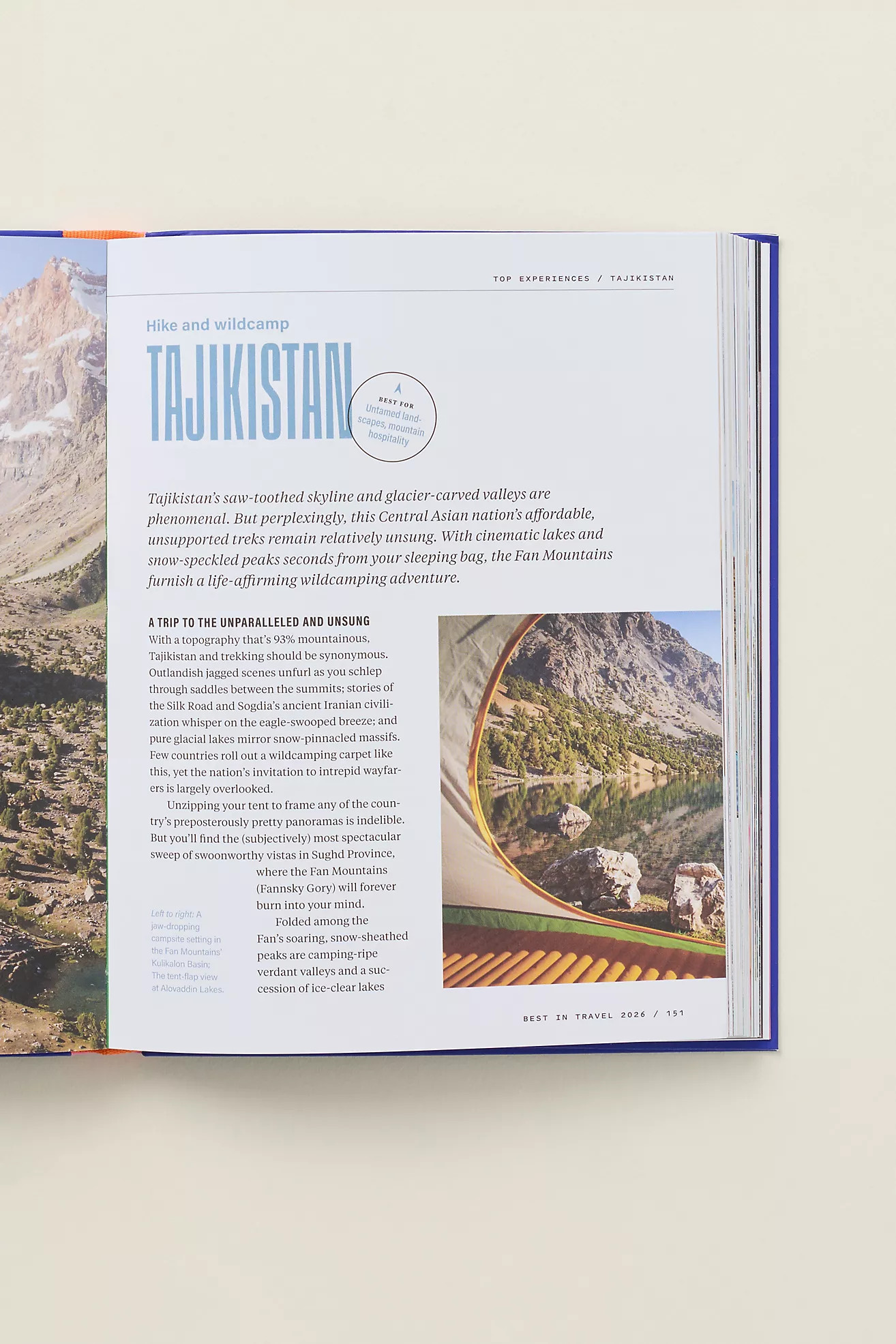 Lonely Planet Best In Travel 2026 Hardcover Book | Anthropologie (US)