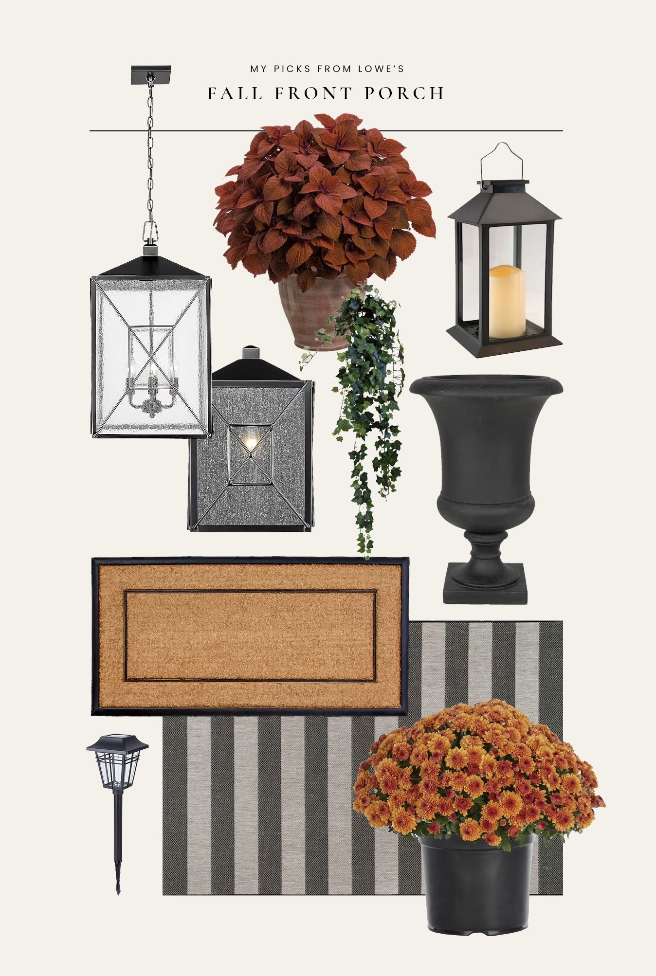 Check out my top picks for a classic fall front porch from @loweshomeimprovement on the blog today… #Lowe’sPartner #Lowe’s #ad 

#LTKSeasonal #LTKHome