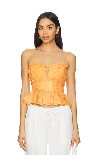 Sylvan Top in Papaya | Revolve Clothing (Global)