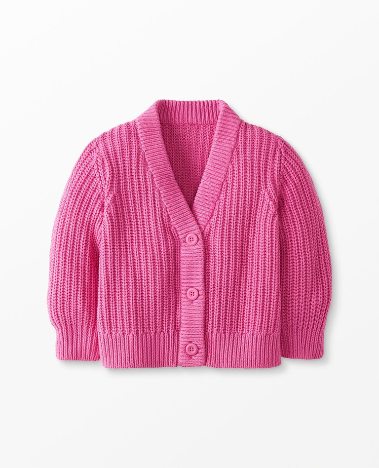 Cardigan In Combed Cotton | Hanna Andersson