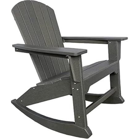 Keter Adirondack Rocker Resin Outdoor Furniture Patio Chair Perfect for Porch, Pool, and Fire Pit Se | Amazon (US)
